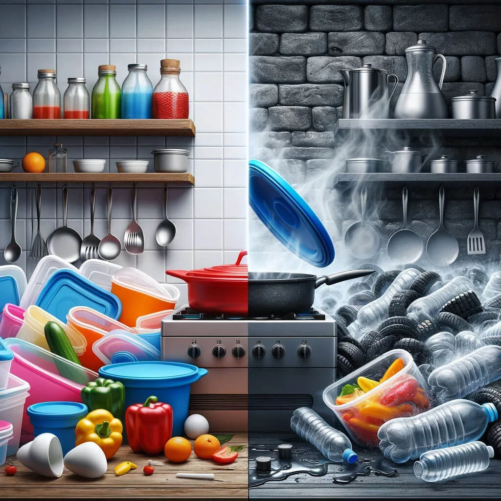 silicone kitchen utensils vs plastic kitchen utensils