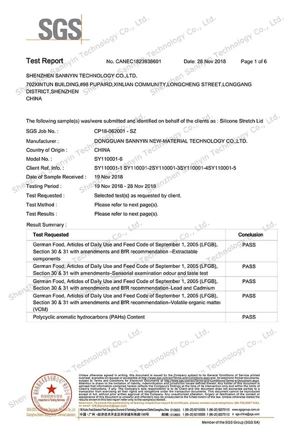 lfgb report 1