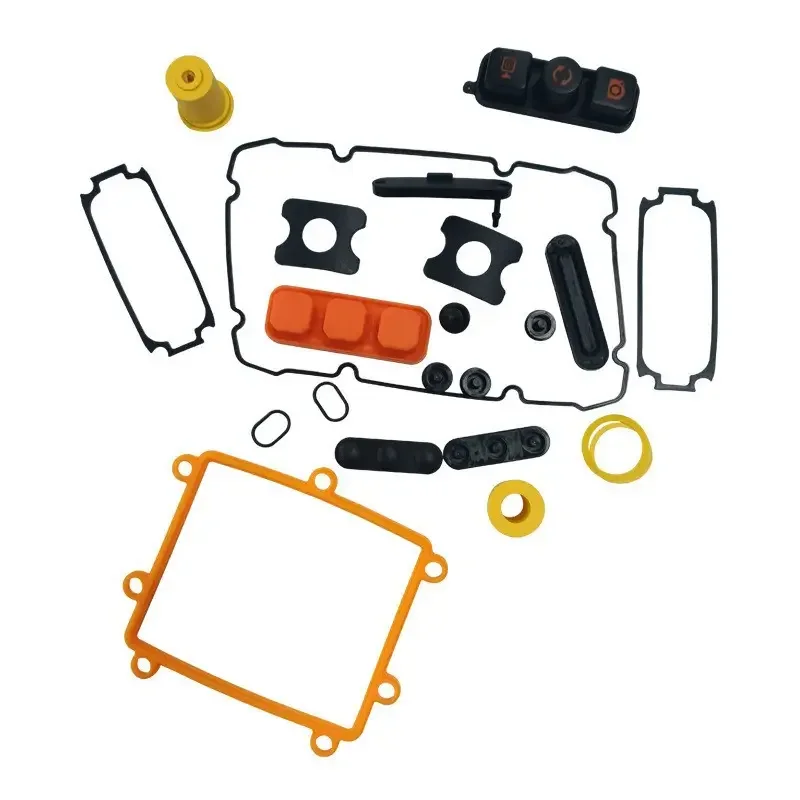 silicone gaskets and keypad buttons